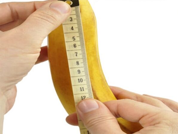 Small penis size that can be increased with the help of an extender